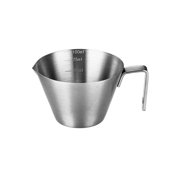 100Ml Stainless Steel Coffee Extraction Measuring Cup Graduated Tool Measuring Cups Jugs & Spoons