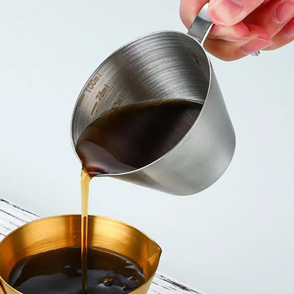 100Ml Stainless Steel Coffee Extraction Measuring Cup Graduated Tool Measuring Cups Jugs & Spoons