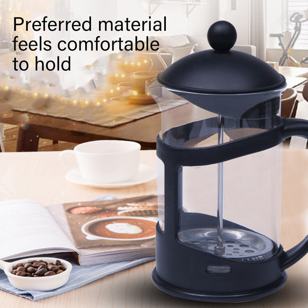 350Ml French Press Coffee Maker Hand Press Tea Brewer With Filter Espresso & Cappuccino Machines