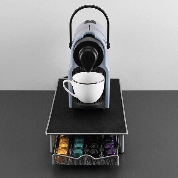 Coffee Capsule Drawer Holder For 40 Nespresso Pods With Non Slip Top Rack Other Coffee Tea & Espresso Makers