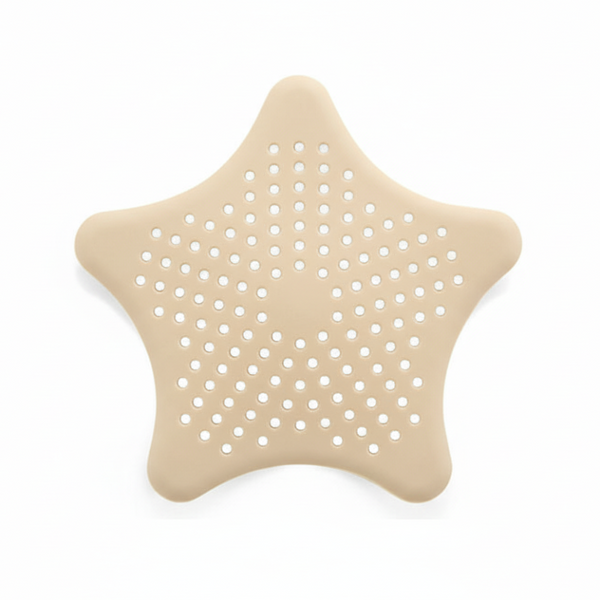 Bathroom Drain Hair Catcher Stopper Sink Strainer Shower Filter Covers Beige Drain Stoppers & Strainers