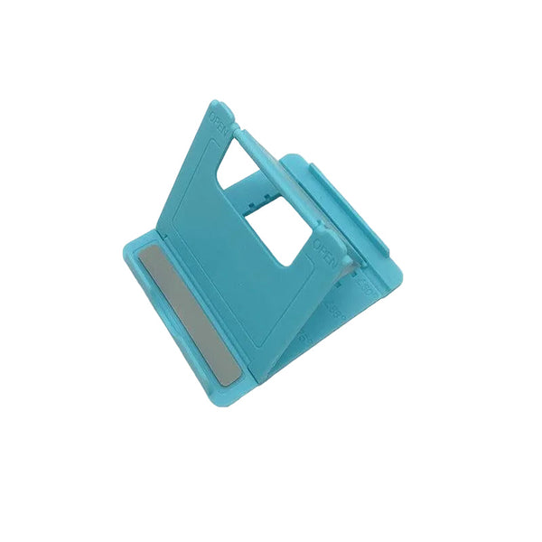 Universal Foldable Tablet And Phone Stand Adjustable Portable Desk Holder Blue Mounts Stands & Holders