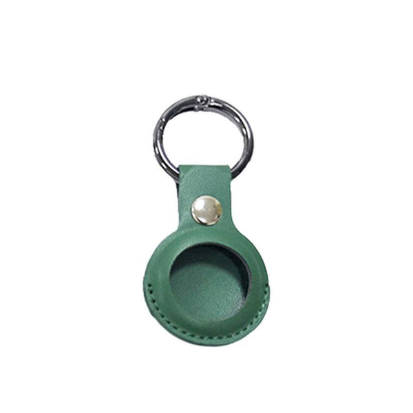 For Apple Airtag Leather Case Cover Tag Keychain Holder Sleeve Shell Tracker Gps