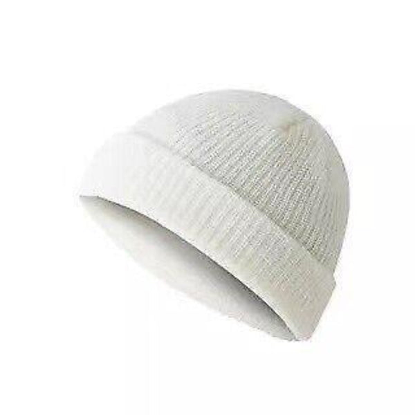 Men Women Mini Fisherman Beanie Winter Spring Hat Soft Knitted Docker Skull Cap Hats & Headwear