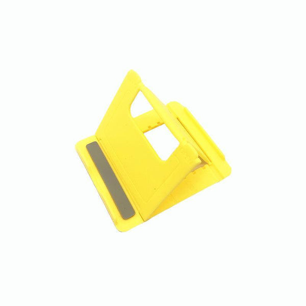 Universal Foldable Tablet And Phone Stand Adjustable Portable Desk Holder Yellow Mounts Stands & Holders