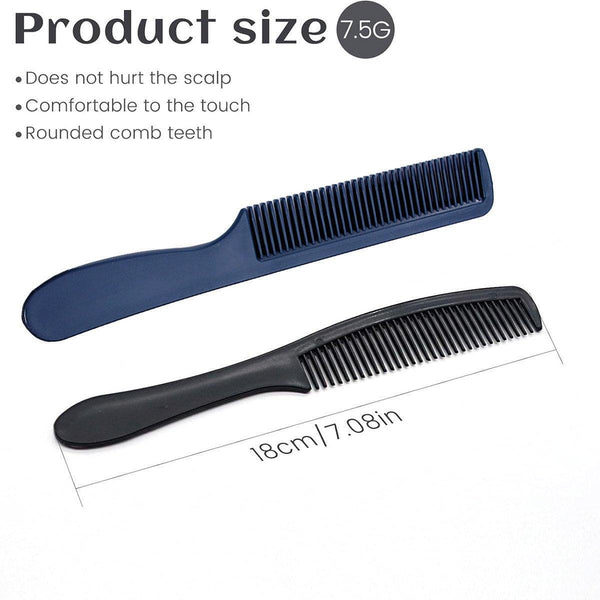 50Pcs Individually Wrapped Combs For Hotel Guesthouse And Restaurant Bathroom Black Brushes & Combs