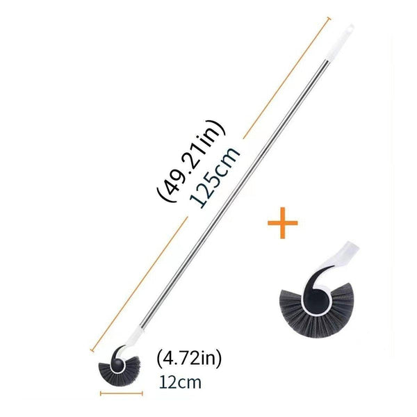 Fish Tank Cleaning Tool Long Handle Algae Removal Conch Brush Seahorse Cleaner Aquariums