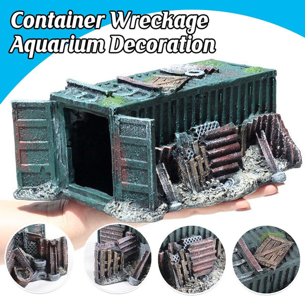Fish Tank Aquascape Hiding Cave Shrimp Shelter Aquarium Decoration House Decorations