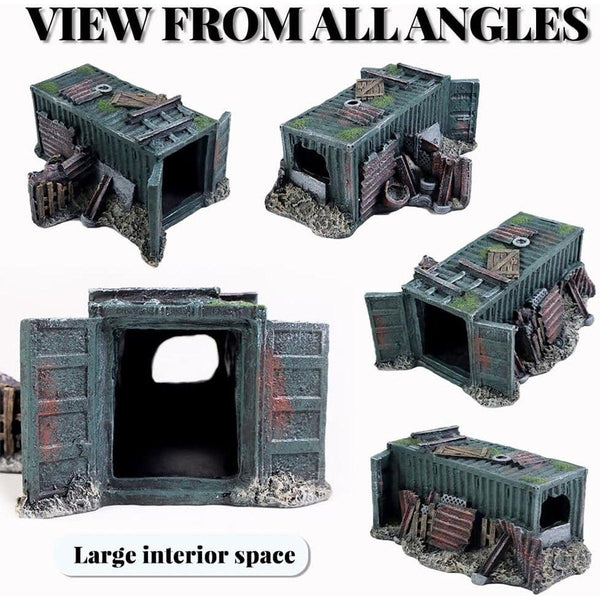 Fish Tank Aquascape Hiding Cave Shrimp Shelter Aquarium Decoration House Decorations