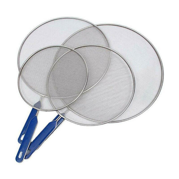 4Size Anti Splatter Guard Oil Net Splash Cover Pan Screen Kitchen Cooking Frying 21Cm Kitchen Splashbacks