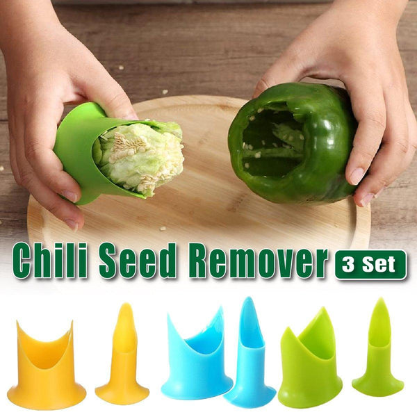 3Set Fruit And Vegetable Corer Seed Remover Kitchen Tool For Easy Food Prep Other Kitchen Gadgets