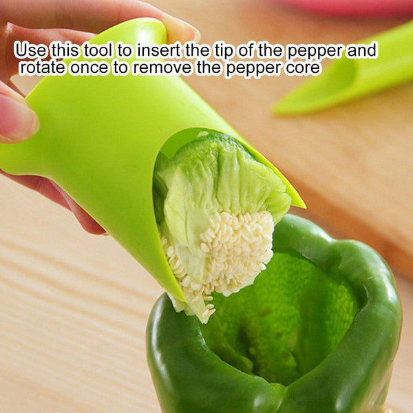 3Set Fruit And Vegetable Corer Seed Remover Kitchen Tool For Easy Food Prep Other Kitchen Gadgets