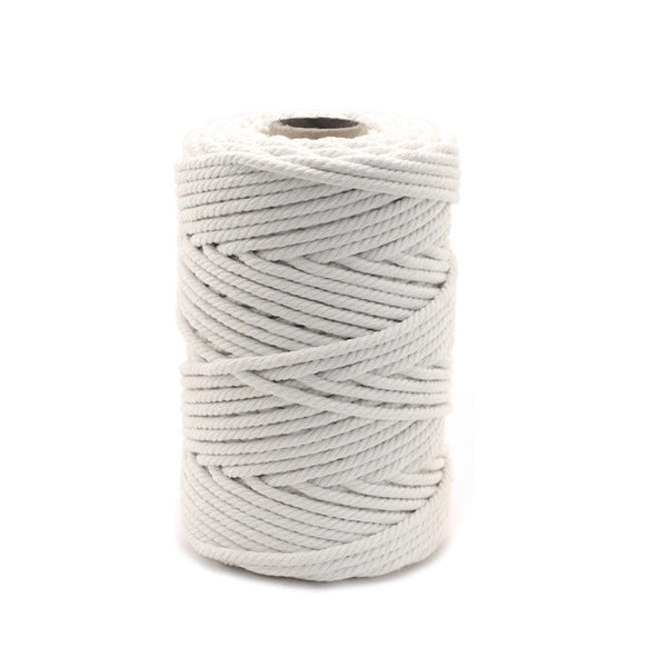 Cotton Rope Macrame Cord Diy Craft Tapestry Binding Decorative String 6Mm X 100M Crafting Tools