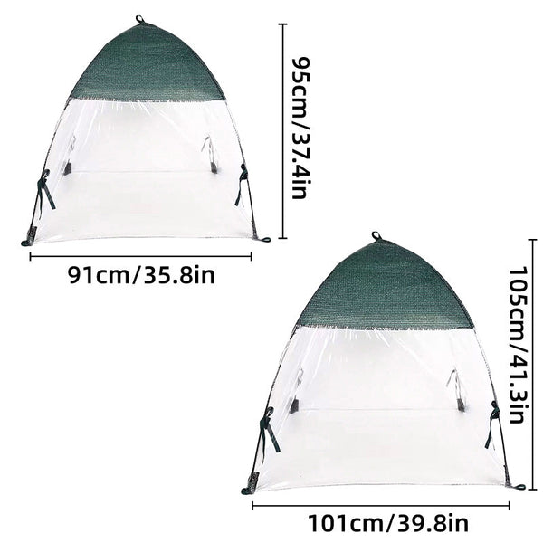 Plant And Vegetable Protective Cover Insect Proof Mesh Garden Netting 91X91x95cm Greenhouses
