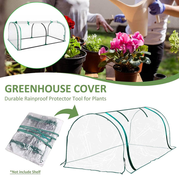 Pvc Greenhouse Cover Replacement Plant Tent Garden Shelter No Frame Transparent Greenhouses