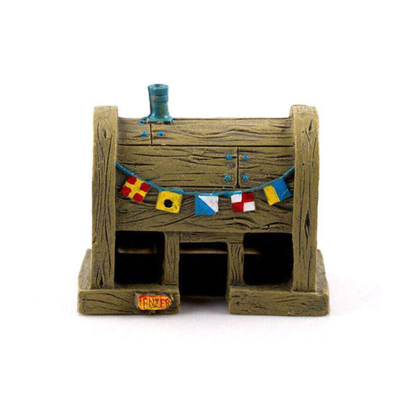 For Alien Spongebob Pineapple House Hole Fish Tank Decoration Aquarium Ornament Crab Pot Decorations