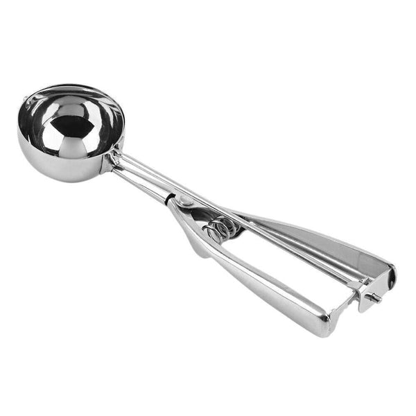 Stainless Steel Icecream Cream Scoop Cookie Dough Mash Spoon Trigger 6Cm Diameter Scoops