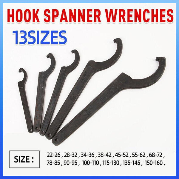 C Spanner Hook Wrench Tool For Motorcycle Bike Repair 22 160Mm 150 Bike Tools