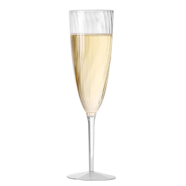 8Pcs 180Ml Plastic Champagne Glass Tall Wine For Party Wedding Celebration Wine & Champagne Glasses