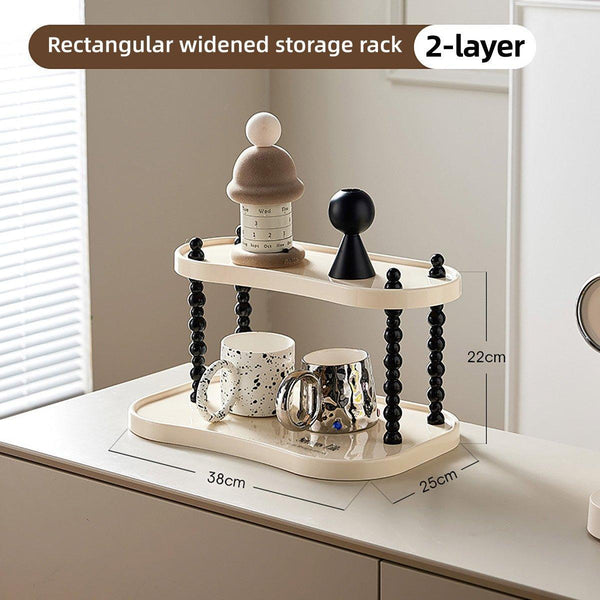 Cup Rack Mug Display Shelf Kitchen Organizer Bar Holder Storage Stand 2 Layer Other Kitchen Storage