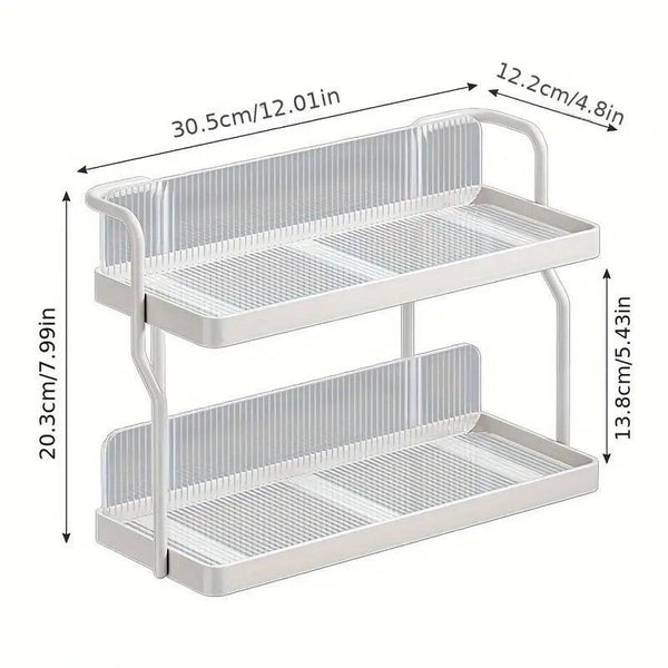 2 Tier Shelf Kitchen Storage Rack Organizer For Home And Countertop Organization Other Kitchen Storage