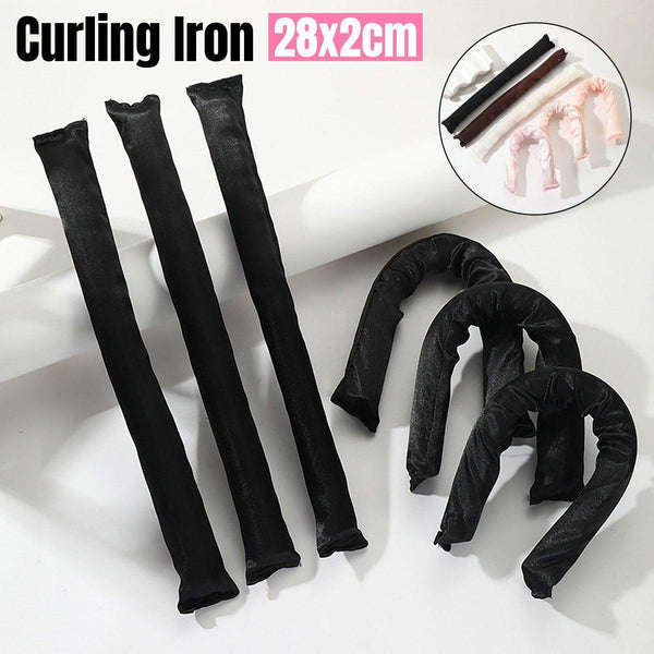6Colours Heatless Curling Rod Foam Set Lazy Overnight Hair Rollers Big Waves Tool Colourful Rollers & Curlers