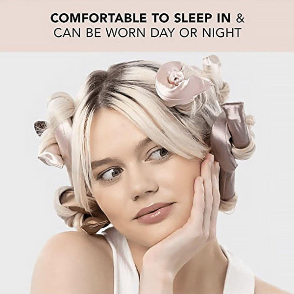 6Colours Heatless Curling Rod Foam Set Lazy Overnight Hair Rollers Big Waves Tool Colourful Rollers & Curlers