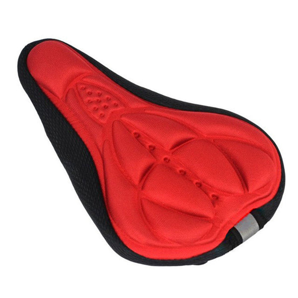 Thick Silicone Bike Seat Cover Comfort Gel Cycling Bicycle Saddle Cushion Pad Set Of 4 Colours Saddle Covers & Seat Covers
