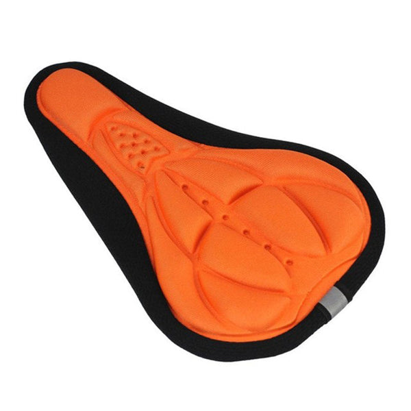 Thick Silicone Bike Seat Cover Comfort Gel Cycling Bicycle Saddle Cushion Pad Set Of 4 Colours Saddle Covers & Seat Covers