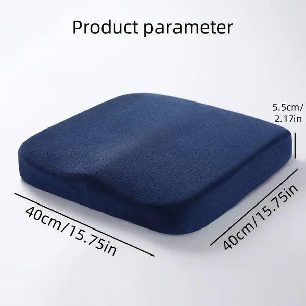 Square Seat Cushion Office Car Chair Comfort Support For Long Sitting Seat & Posture Cushions