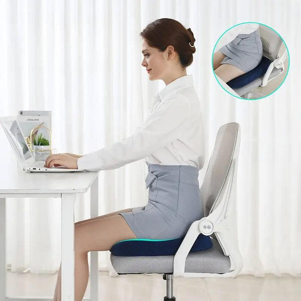 Square Seat Cushion Office Car Chair Comfort Support For Long Sitting Seat & Posture Cushions