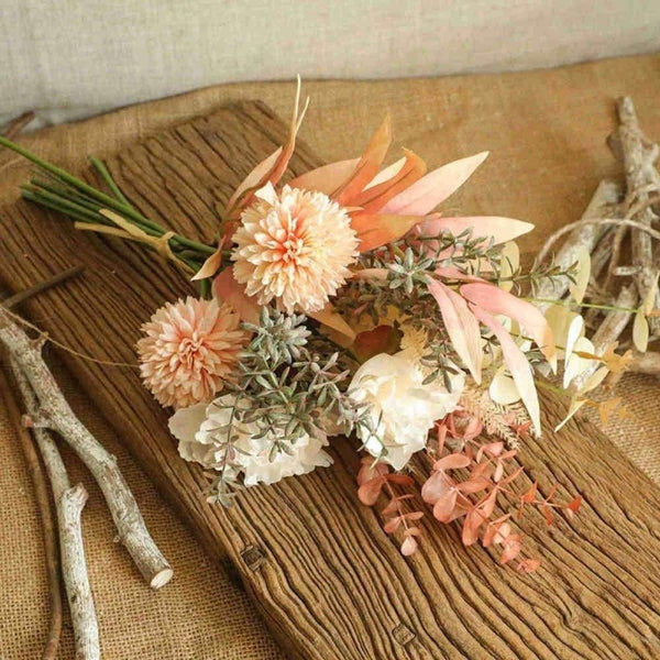 Home Decor Fake Flower Bouquet Artificial Flowers Living Room Wedding Decoration Artificial Plants