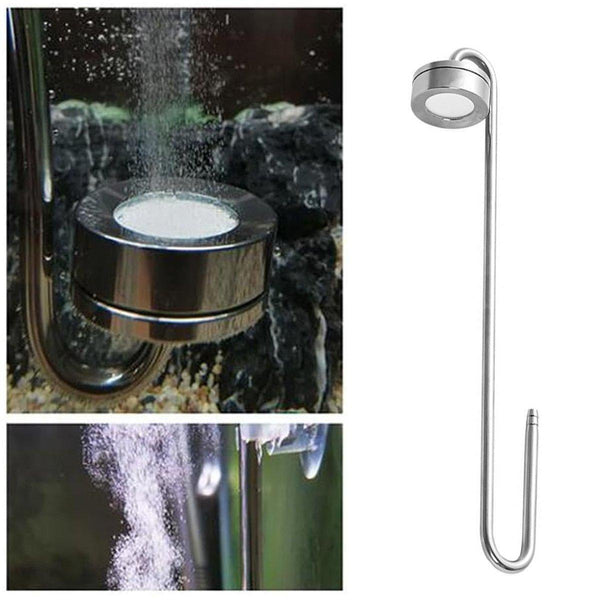 Stainless Steel Aquarium Co2 Diffuser Carbon Dioxide Atomizer Grass Tank Bubbler 40Cm Aquariums
