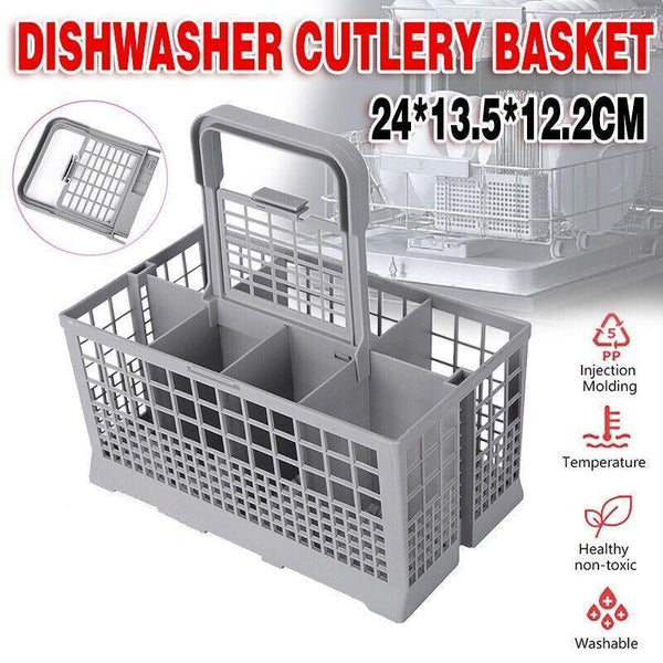 Universal Dishwasher Cutlery Basket Suits For Many Brands 240Mm X 135Mm 122Mm Cutlery Storage