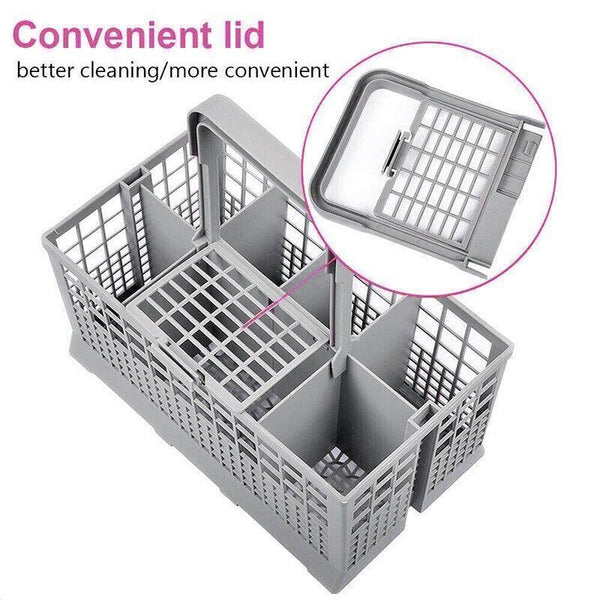 Universal Dishwasher Cutlery Basket Suits For Many Brands 240Mm X 135Mm 122Mm Cutlery Storage