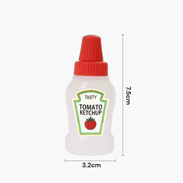 4Pcs Mini Sauce Box Condiment Dispensers For Picnic And Outdoor Use Salad Dressing Other Kitchen Gadgets