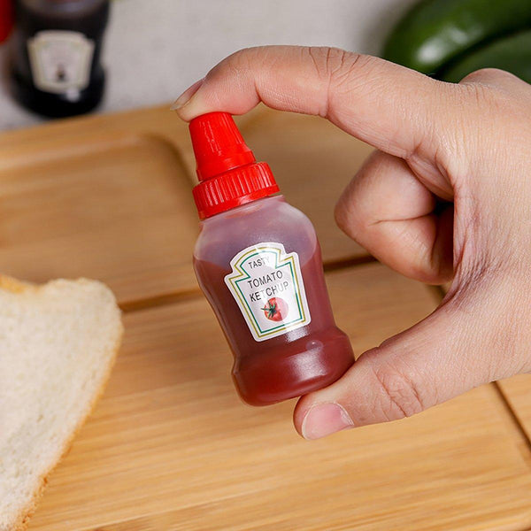 4Pcs Mini Sauce Box Condiment Dispensers For Picnic And Outdoor Use Salad Dressing Other Kitchen Gadgets