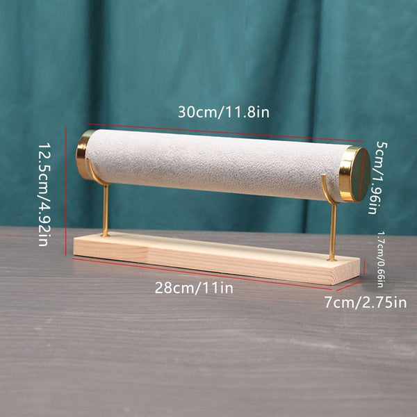 Bracelet Display Stand Single Tier Watch Bangle Holder Organizer Jewelry Dark Grey Jewellery Holders & Organisers