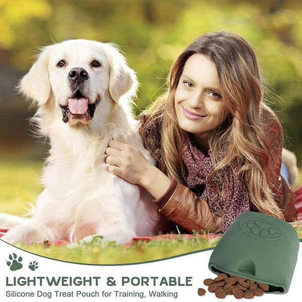 Dog Food Bag Outdoor Walking Travel Feeding Pouch Pet Supplies Treat Bags