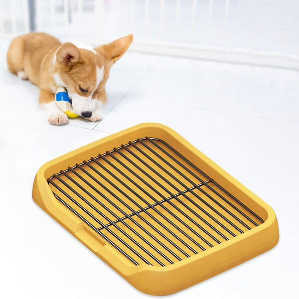 Pet Training Pad Dog Potty Toilet Large Size Portable With Tray Mat For Indoor Puppy Training Pads