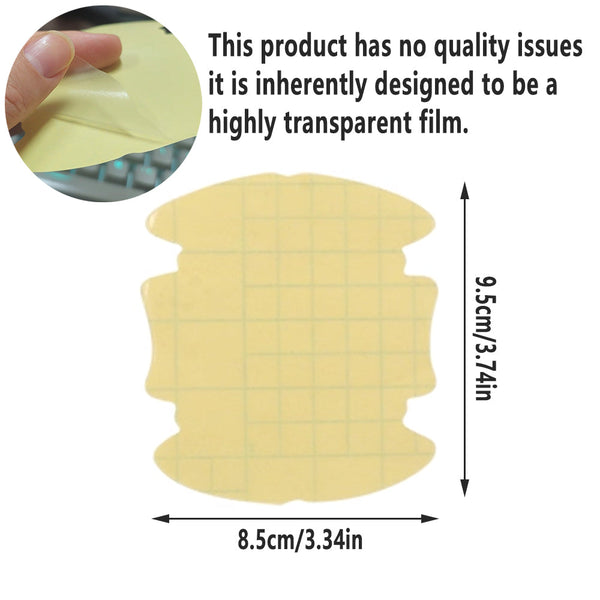 4Pcs Invisible Car Door Handle Films Protective Scratches Protector Accessories Mouldings Trim