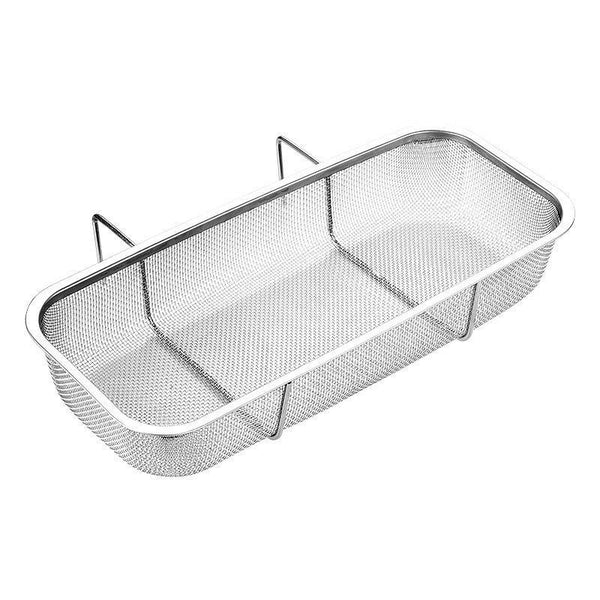 Stainless Steel Sink Drainer Basket Rack For Kitchen Dish Drying And Storage Colanders Strainers & Sifters