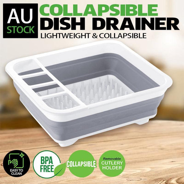 Home Master Collapsible Dish Drainer Small Spaces Camping Caravan 34Cm X 28.5Cm Caravan Parts Accessories