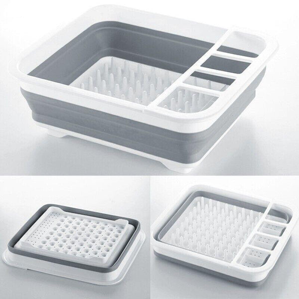 Home Master Collapsible Dish Drainer Small Spaces Camping Caravan 34Cm X 28.5Cm Caravan Parts Accessories
