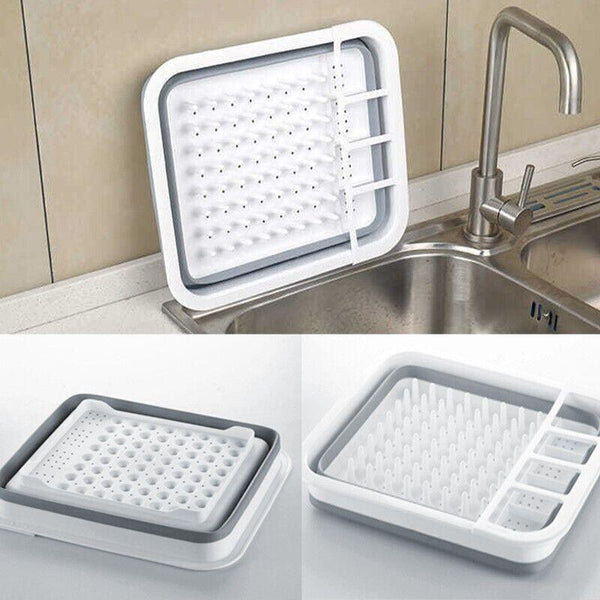 Home Master Collapsible Dish Drainer Small Spaces Camping Caravan 34Cm X 28.5Cm Caravan Parts Accessories