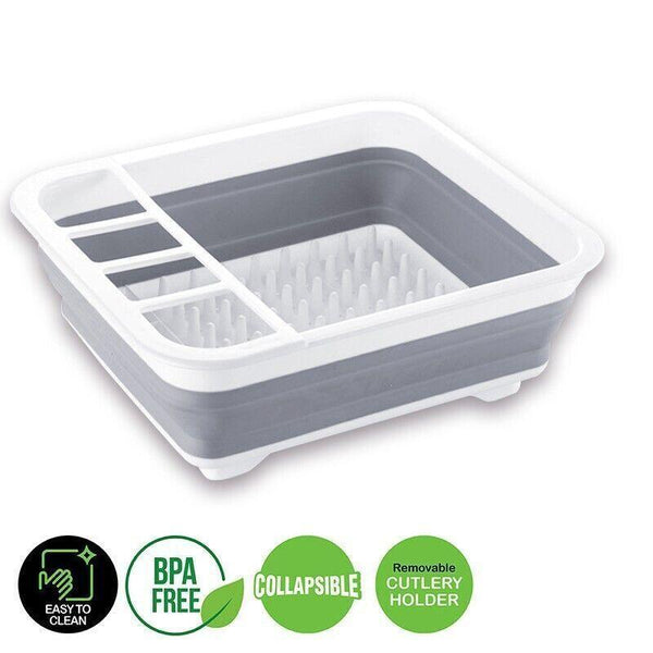 Home Master Collapsible Dish Drainer Small Spaces Camping Caravan 34Cm X 28.5Cm Caravan Parts Accessories