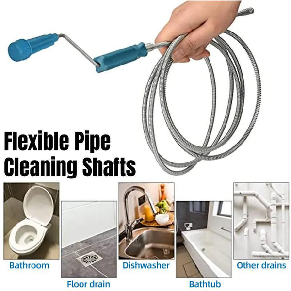 3M Drain Unclogger Multi Functional Pipe Blockage Removal Tool For Plumbing Need Drain & Toilet Plungers