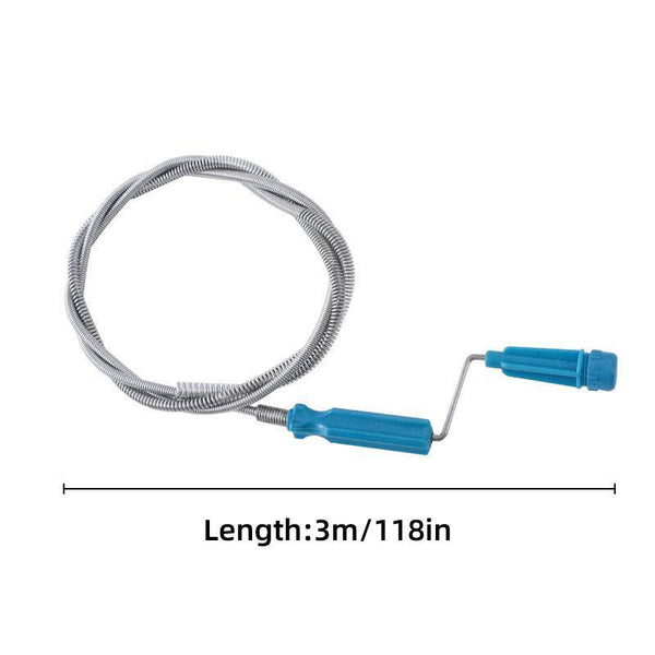 3M Drain Unclogger Multi Functional Pipe Blockage Removal Tool For Plumbing Need Drain & Toilet Plungers
