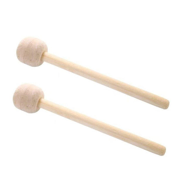 2Pcs Felt Drumsticks Gong Mallets Soft Hammer Accessories Percussion Tools Percussion Accessories