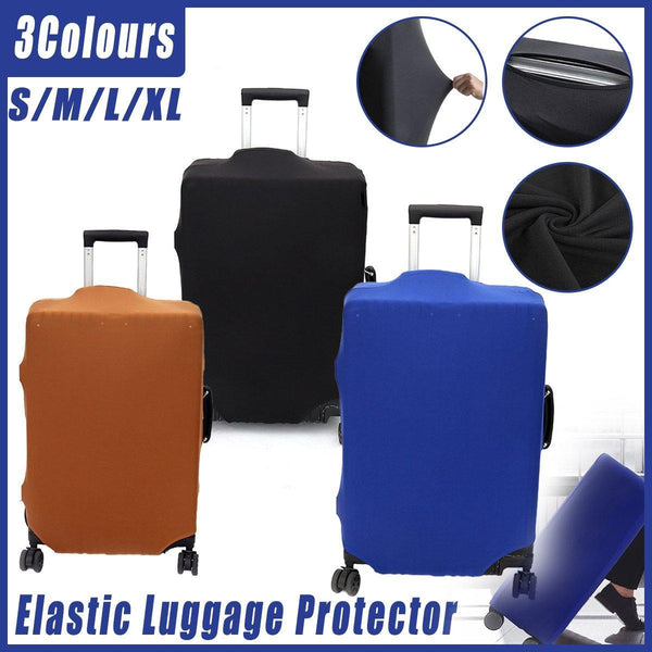 Thickened High Stretch Suitcase Dust Proof Luggage Protector Travel Case Cover Blue 20Inches Other Travel Accessories